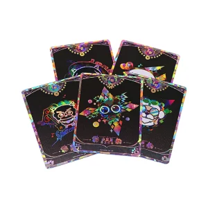 Black themed Anime Trading Card