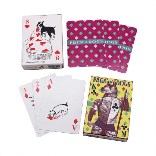 Playing Card Dog Theme