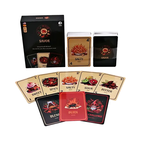 Flavorful Card Game front
