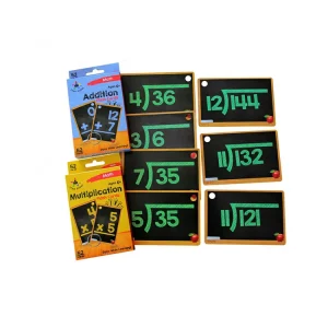 Math Alphabet Flash Cards