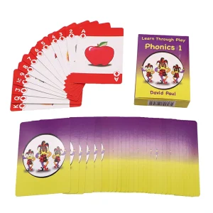 Phonics Playing Cards front view 2
