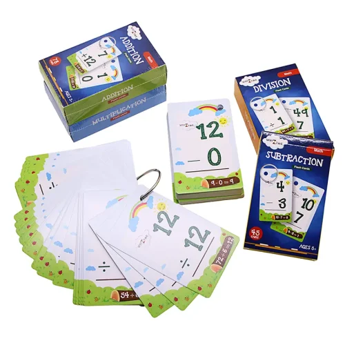 math flash cards