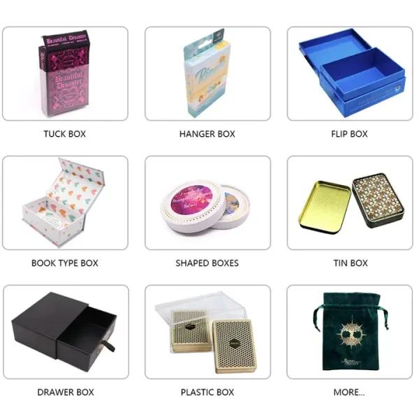 flash cards box